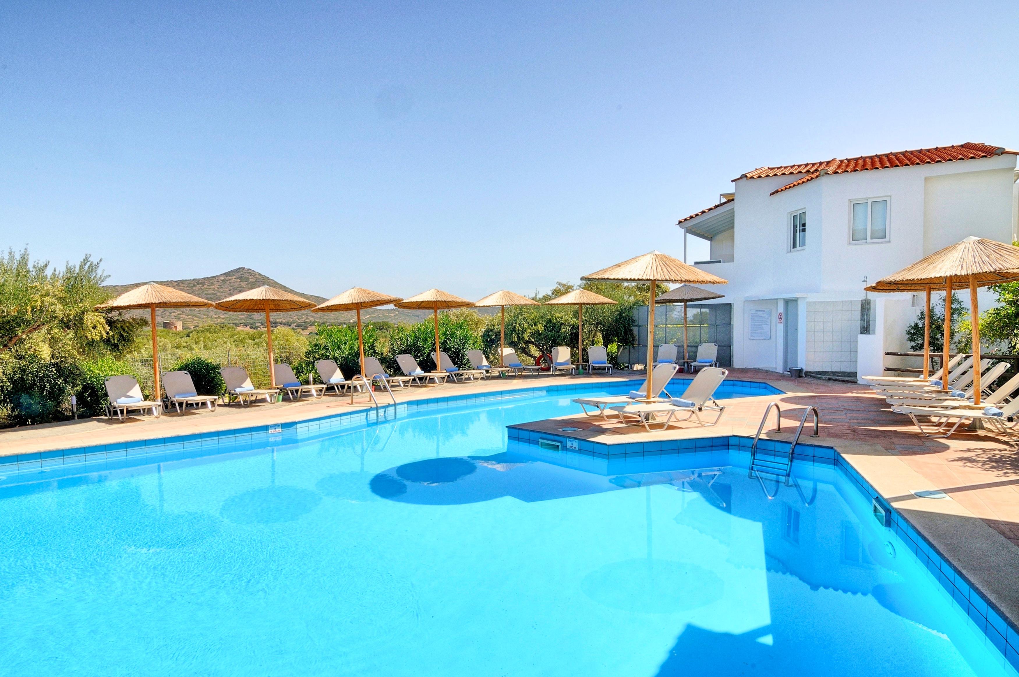 Elounda Krini Hotel Bagian luar foto