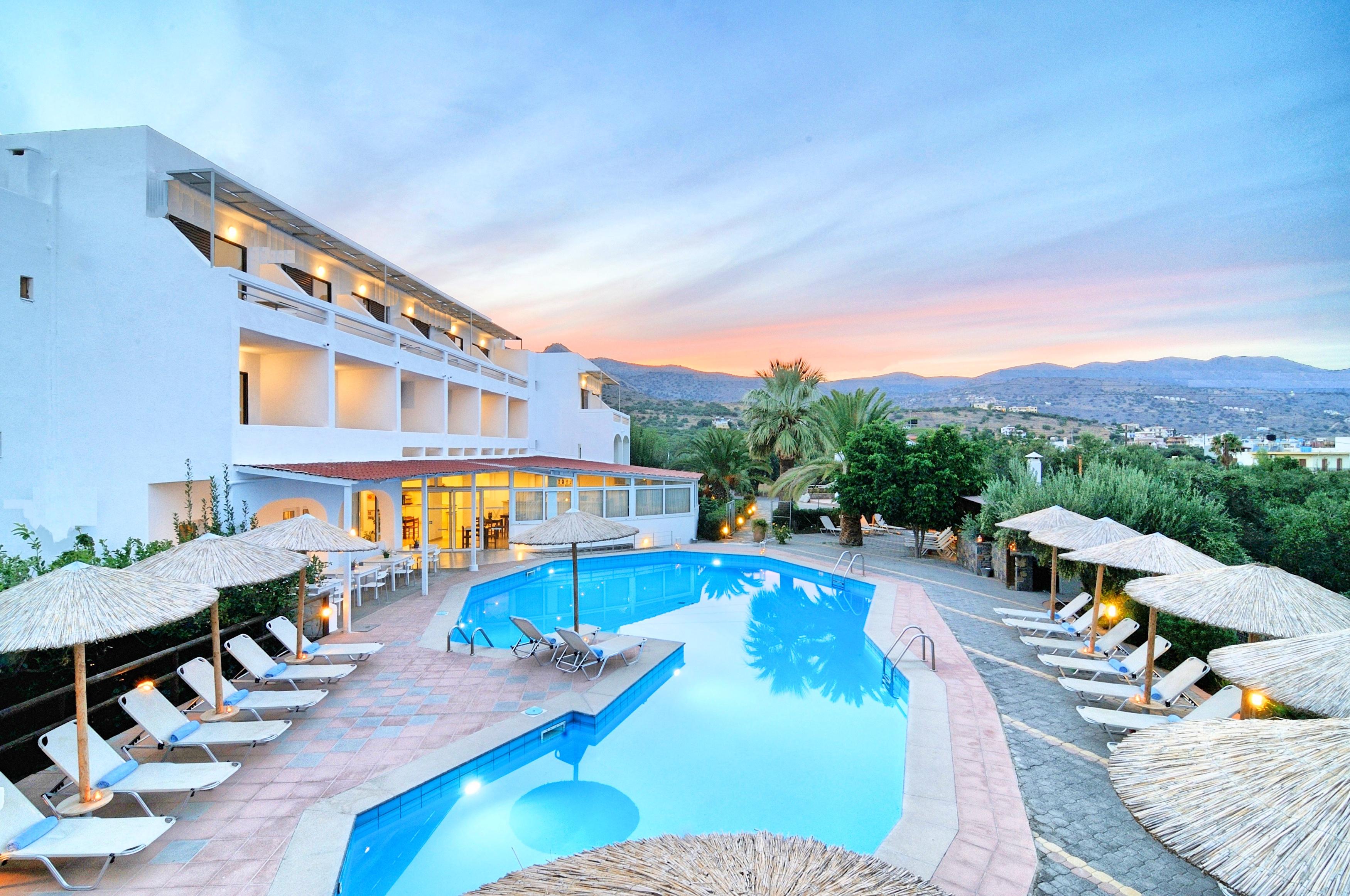 Elounda Krini Hotel Bagian luar foto