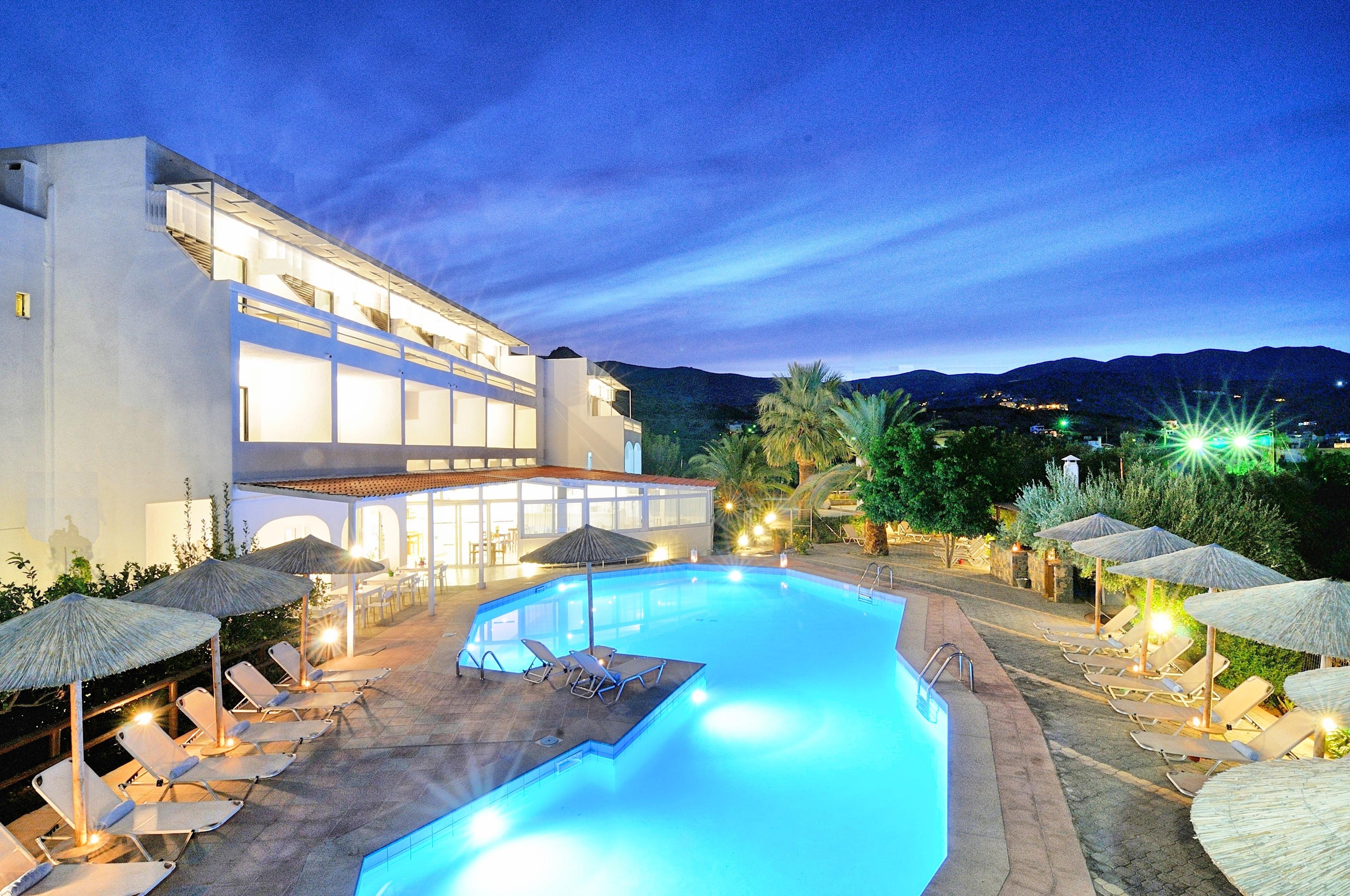 Elounda Krini Hotel Bagian luar foto