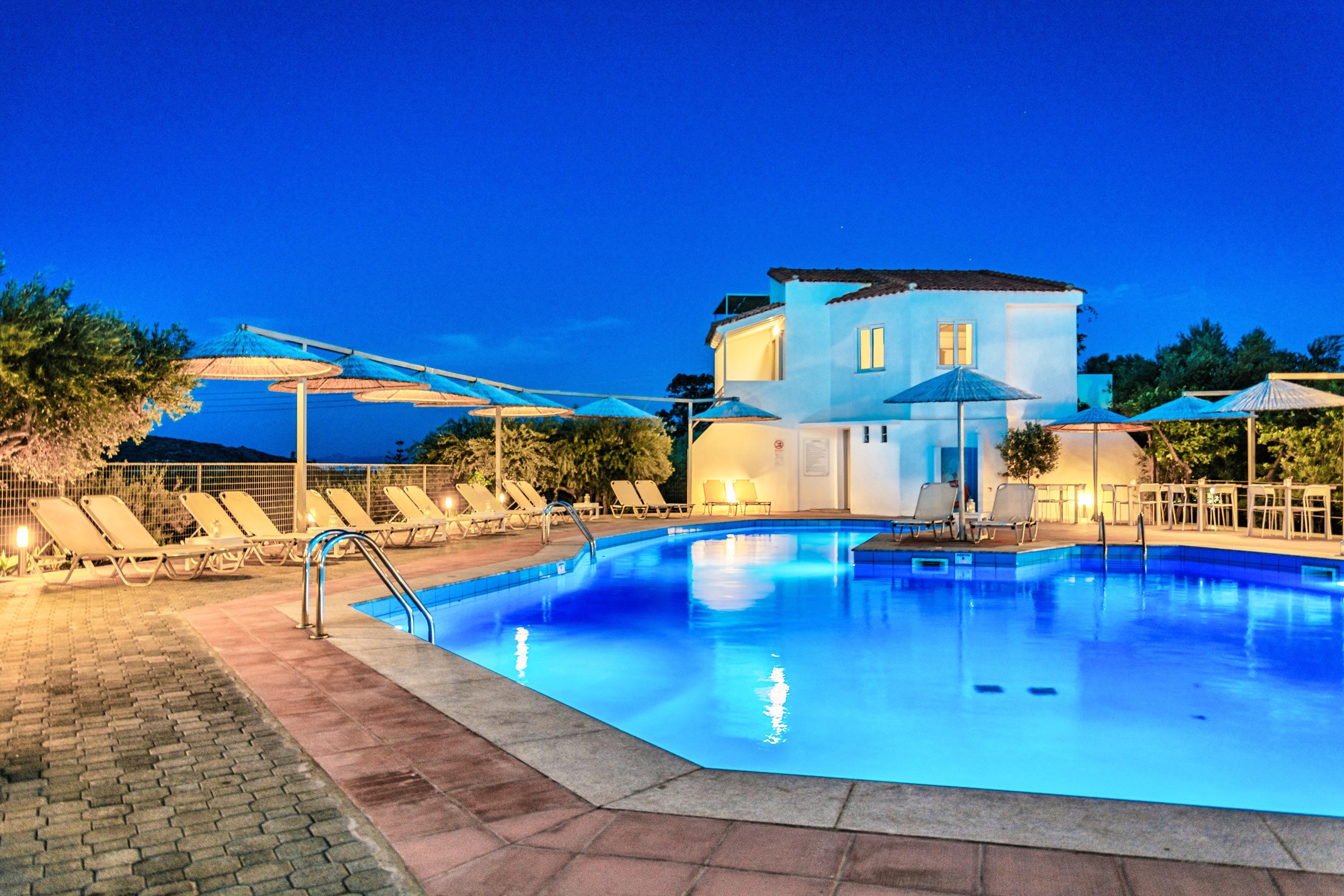 Elounda Krini Hotel Bagian luar foto