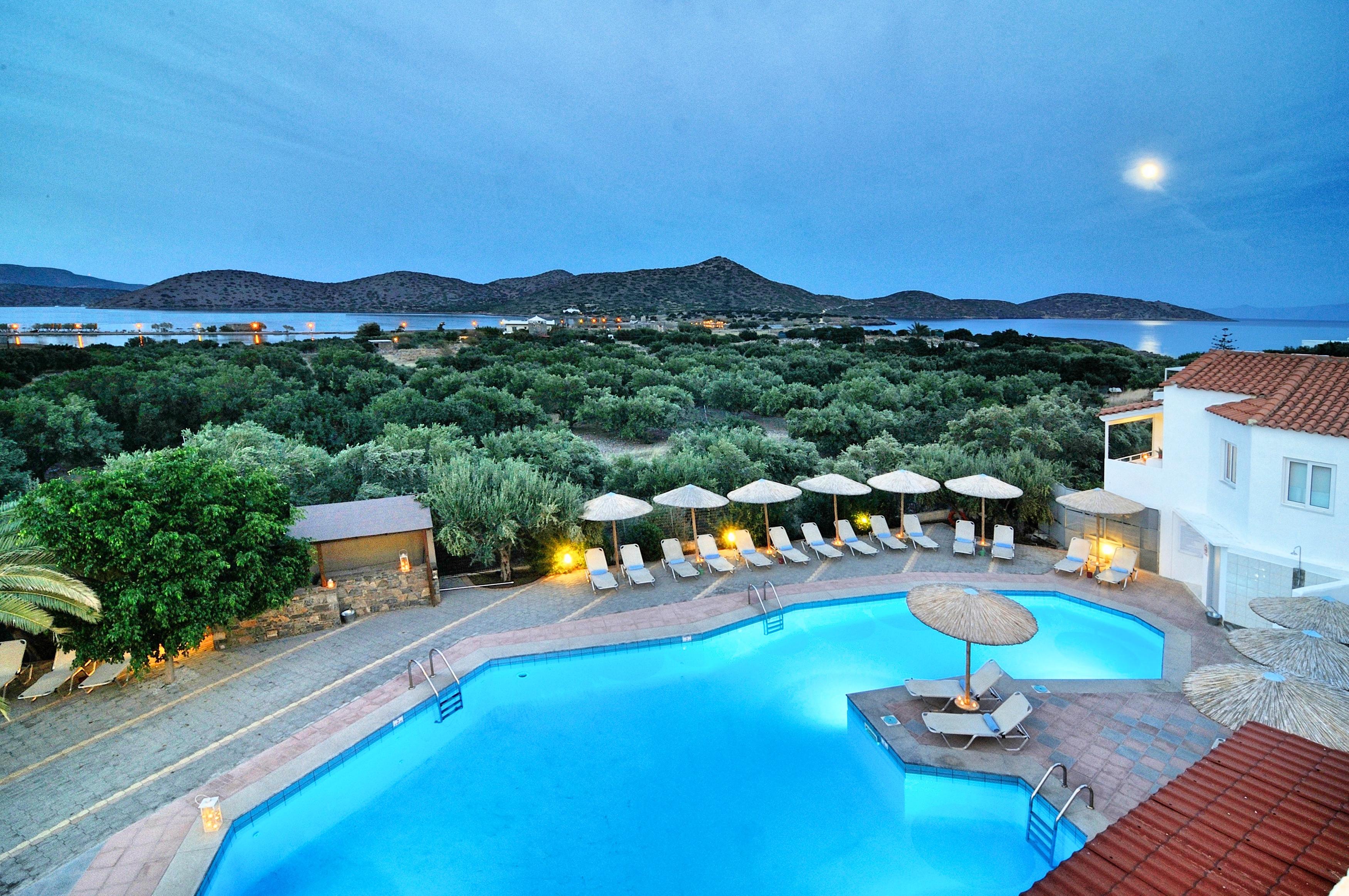 Elounda Krini Hotel Bagian luar foto