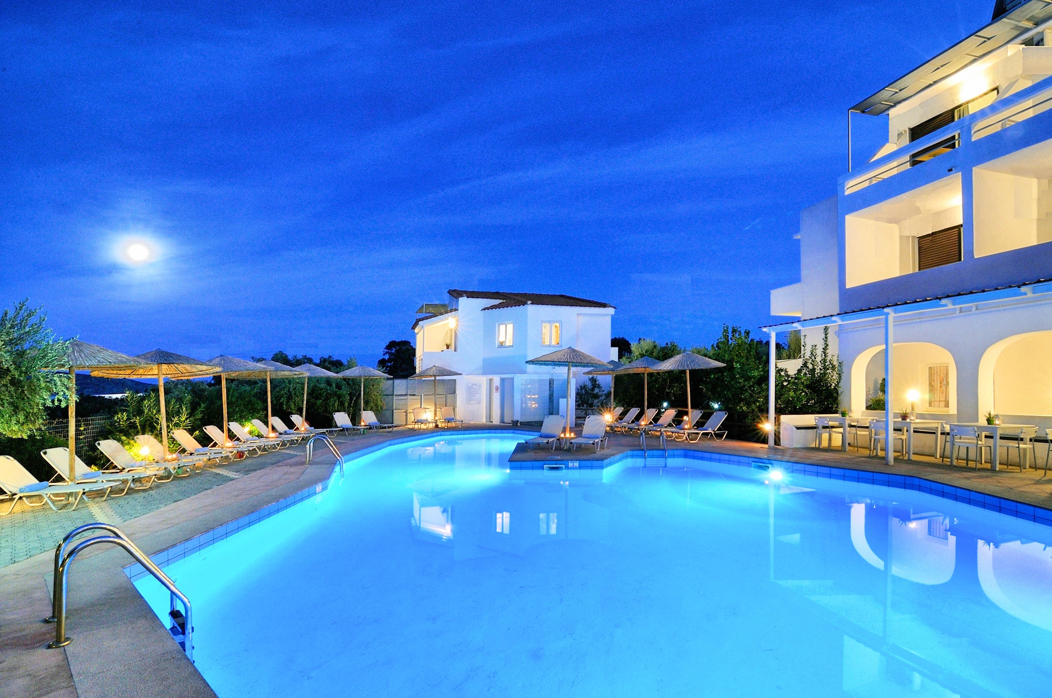 Elounda Krini Hotel Bagian luar foto